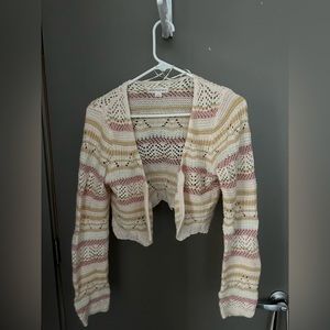 Aeropostale colorful cardigan